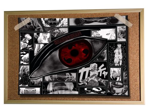 Anime Sharingan Itachi Uchiha Poster Print Size:16″ x 12″ (40 x 30 cm Approx)