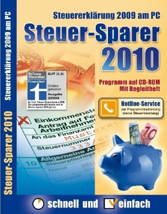 Steuer-Sparer 2010 – Steuererklärung 2009 am PC