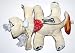 Milk-Bone 100th Anniversary Dog Rope Chew Toy, Cream Color (1 Toy)