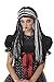 California Costumes Women's Tragedy ann Wig, Black/White, One Size