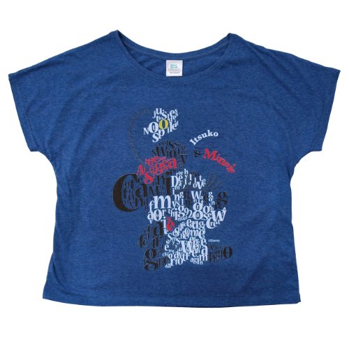 (ディアカーズ) DearCards お名前Tシャツ・ドルマンスリーブ-大人ディズニー　　ミニーアルファベット