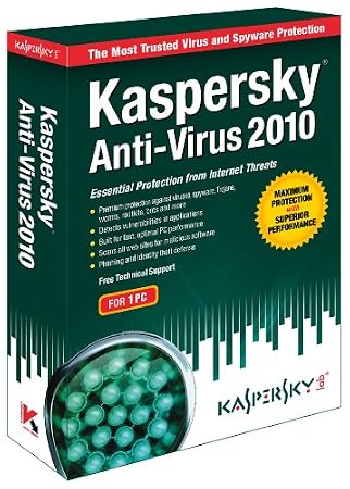 Kaspersky Antivirus 2010 1-User