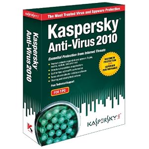 Kaspersky Antivirus 2010 1-User