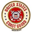 U.S. Coast Guard Logo Refrigerator Magnet 3"
