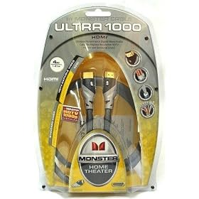 Click here to buy 4' Ultra 1000 HDmi Video Cable by Monster.