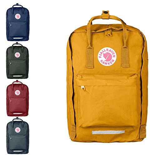 Fjallraven Kanken Laptop Backpack, Royal Blue/Sand, 17Inch (B00EYOFPMQ) Amazon price tracker