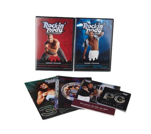 Shaun T's Rockin' Body - 7 Workouts Set [DVD] & Extras - Beachbody