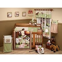 Nojo Farm Babies 5 Piece Crib Set