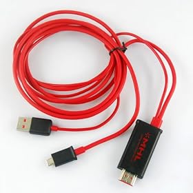 2M Micro USB To HDMI HDTV Adapter Cable MHL For Samsung , HTC and LG