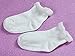 EPEIUS Baby-Girls Non Slip Ruffle Frilly Ankle Socks Pointelle (Pack of 3) White M 1-3 Years