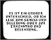 Mauspad mit Es ist ein gro�er Unterschied, ob ich lese zum Genuss und Belebung oder zur Erkenntnis und Belehrung. Dekoration