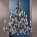 Classic Lighting 57370 AGB CGT 42" Crystal Chandelier from The Chateau Collection