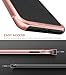 iPhone 7 Plus Case, E LV iPhone 7 Plus - Hybrid [Scratch/Dust Proof] Armor Defender Slim Shock-Absorption Bumper Case for Apple iPhone 7 Plus - [BLACK/ROSE GOLD]