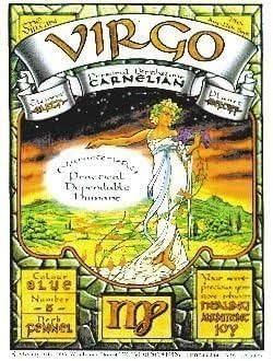 Virgo Zodiac - Sticker / Decal