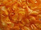 Tanday Orange 1000 Premium Hand-Cut Silk Rose Petals Wedding Favor .