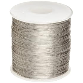 Nickel Chromium Wire, Chromel-C, Annealed, 1lb Spool, 16 AWG, 0.0508" Diameter, 1575' Length