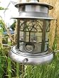 Hanging Outdoor Garden Bird Feeder with Glass Panels