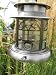 Kitchen & Housewares : Aurora seeded glass birdfeeder - Pewter