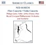 Rorem: Flute Concerto; Violin Concerto
