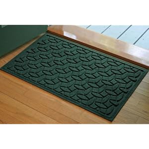 2\’ x 3\’ Evergreen Ellipse Waterhog Doormat (Evergreen) (.5\”H x 24\”W x 36\”D)