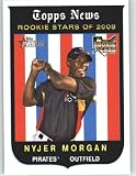 2008 Topps Heritage #136 Nyjer Morgan (RC) - Pittsburgh Pirates (RC - Rookie Card) (Baseball Cards)
