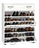 SB-Design 446-001 Schuhkipper Big Foot B/H/T ca. 81.5 x 106.0 x 40.0 cm Wei&szlig;