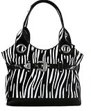 Zebra Print Handbag, Fashion Animal Print Purse