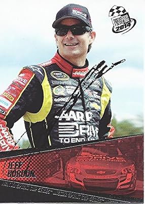 AUTOGRAPHED Jeff Gordon 2014 Press Pass Racing (#24 AARP Drive to End Hunger Team) Signed Collectible NASCAR Trading Card with COA