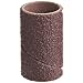 3M Cloth Band 341D, 1/2" Diameter x 1" Width, 80 Grit, Brown (Pack of 100)
