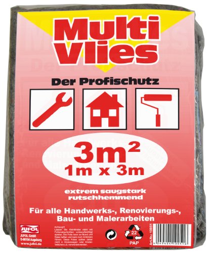 Jufol 10051  Multi-Vlies Abdeckvlies 1 x 3 m, 3 m&sup2;