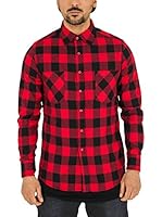 Mister Tee Camisa Hombre (Negro / Rojo)