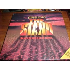 Laserdisc (Laser Disc) Of Stephen King's THE STAND. 6 Hour Box set. 3 Discs and 5 lobby cards.