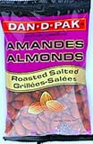 Review Dan-D-Pak  / Dan-D-Pak Salted Whole Almonds, 3.5-Ounce Bags (Pack of 12)