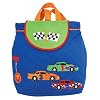 Stephen Joseph Boys 2-7 Boy's Quilted Backpack, Racecar, One Size