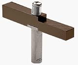 CRL Oil Rubbed Bronze Adapter Block Used with Senior Prima Hinges