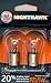 GE Nighthawk P21/5WNH/BP2 Automotive Replacement Bulbs, Pack of 2