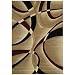 United Weavers Contours Collection La Chic 5-Feet 3-Inch by 7-Feet 6-Inch Heavyweight Heatset Olefin Rug, Burgundy