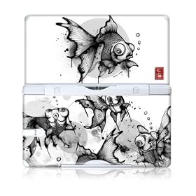 Nintendo DS Lite GelaSkin Blow Fish by Nanami Cowdroy Adhesive Cover Skin