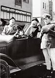 Laurel and Hardy in Leave 'Em Laughing Art Poster Print, 20x28