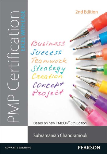 PMP Certification, 2/e: Excel with ease