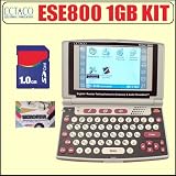 Ectaco ESE800 Partner English Serbian Yugoslav Talking Dictionary Audio Phrasebook Ectaco Electronic Translator with Free Bonus 1GB Memory Card and Micro-Fiber Cleaning Cloth