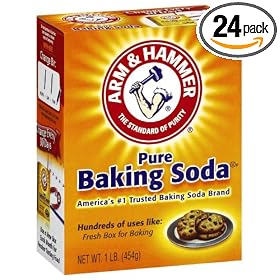 Arm & Hammer Baking Soda, 16-Ounce Boxes (Pack of 24)