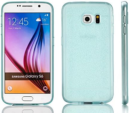 Galaxy S6, Ultra Slim Light Weigh Anti-slip Matte Finish TPU Protective Case for Samsung Galaxy S6 by Coveric (Blue)