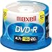 Photo : 638011 - Maxell 16x DVD-R Media - 4.7GB - 50 Pack