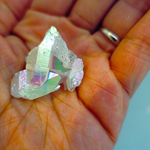 Angel Aura Quartz Cluster 0001-ab