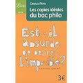 Les copies id�ales du Bac philo