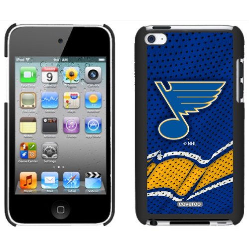 NHL St Louis Blues - Home Jersey design on iPod Touch 4G Snap-On Case by Coveroo