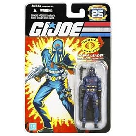 GI Joe 25th Anniversary Cobra Commander Action Figure