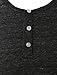 LE3NO Premium Mens Soft Feel 3/4 Sleeve Raglan Baseball Henley Shirt