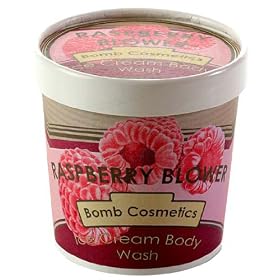 Bomb Cosmetics Raspberry Blower Ice Cream Body Wash 320g (Packaging Varies)